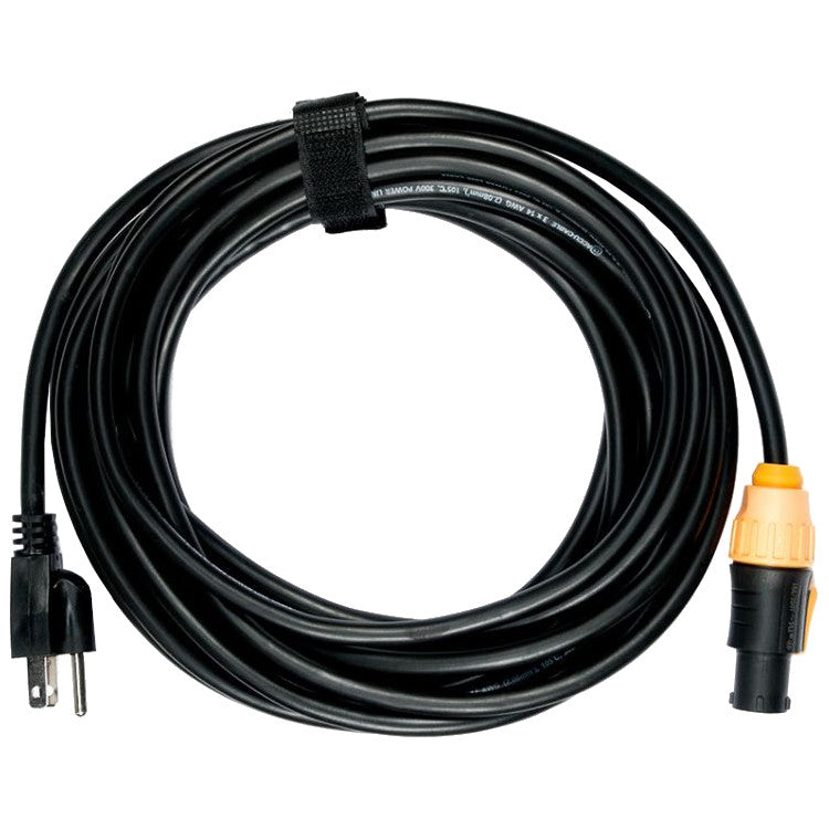 ADJ SIP1MPC IP65 Power Twist Lock to Edison Plug Cable 25