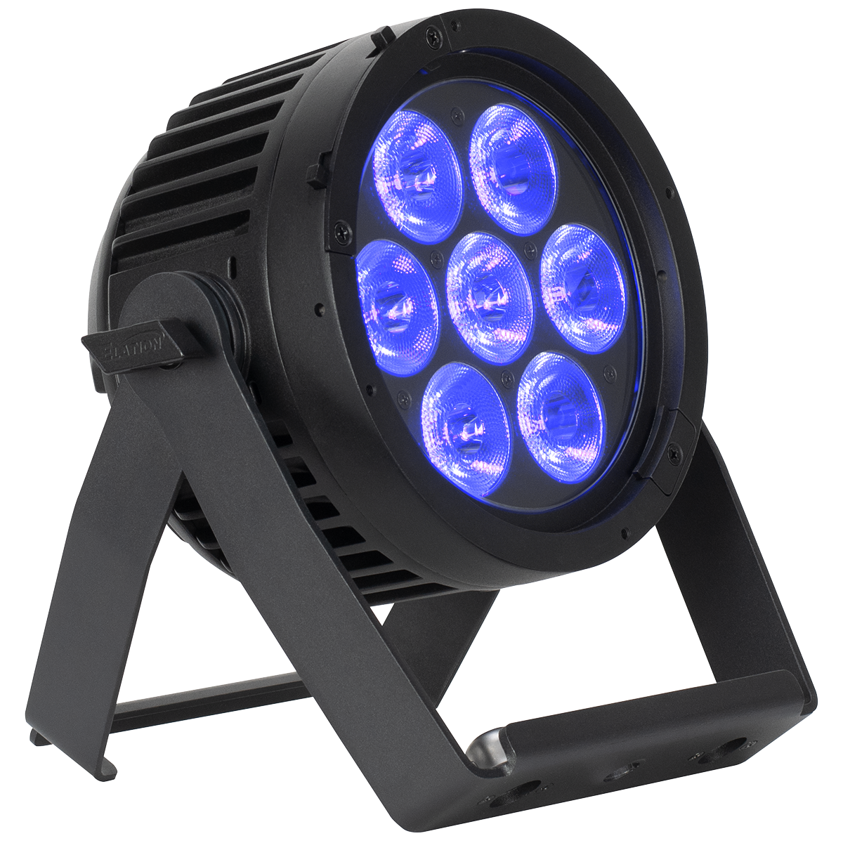 Elation SIX+ PAR S 7x20W RGBLA+UV IP65 LED Wash Light blue