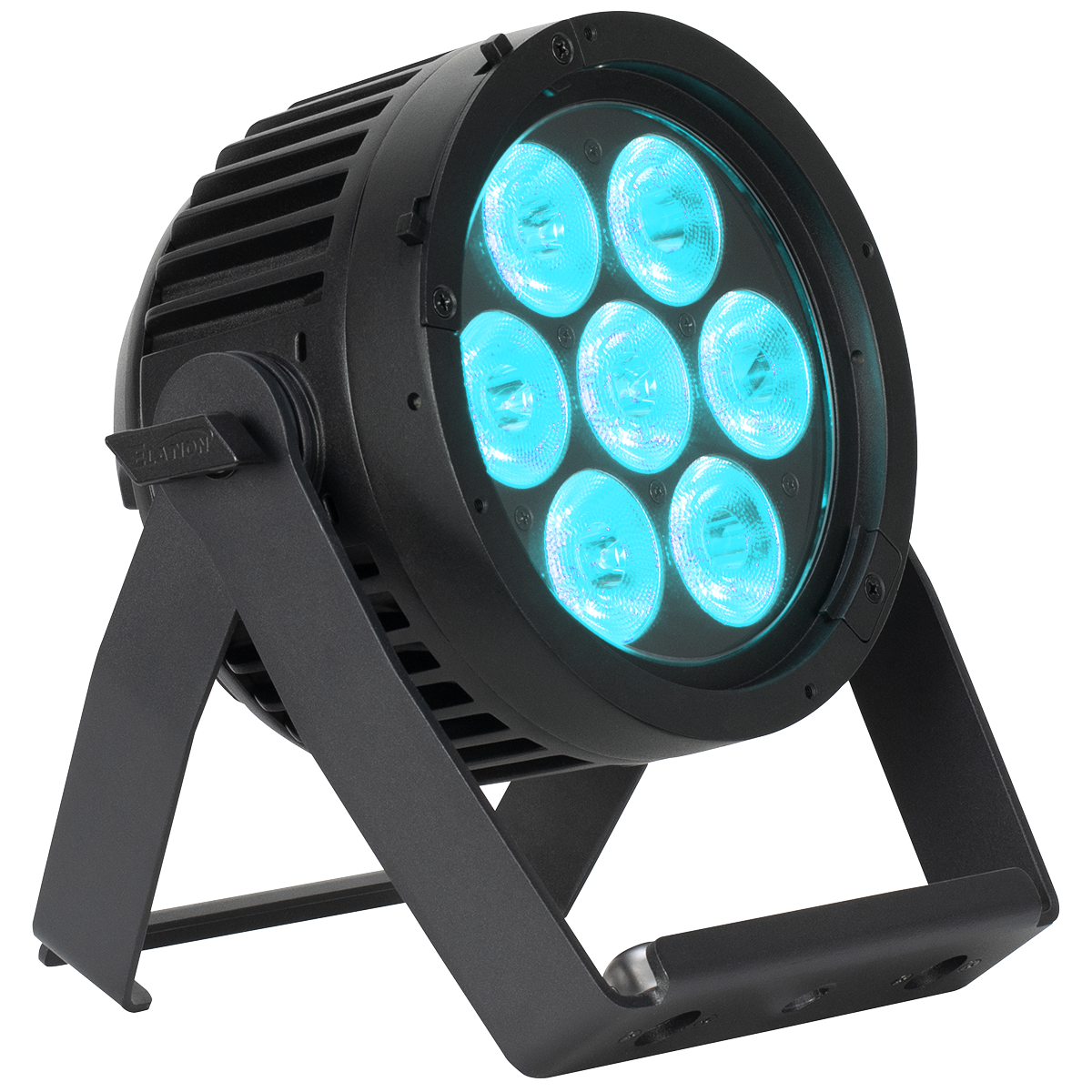 Elation SIX+ PAR S 7x20W RGBLA+UV IP65 LED Wash Light ice blue