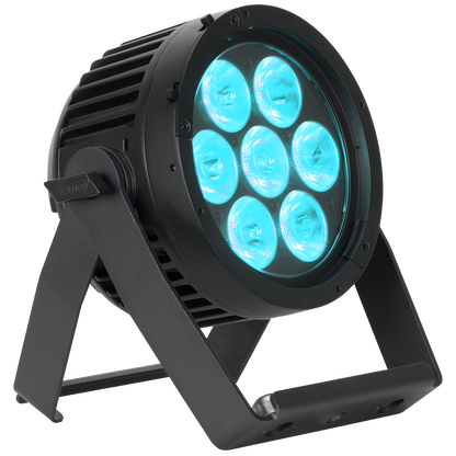 Elation SIX+ PAR S 7x20W RGBLA+UV IP65 LED Wash Light ice blue