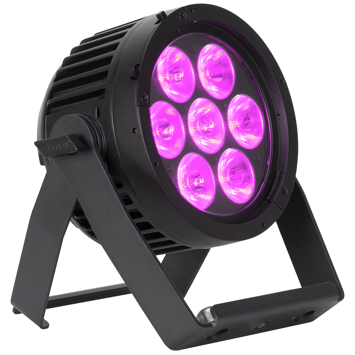 Elation SIX+ PAR S 7x20W RGBLA+UV IP65 LED Wash Light violet
