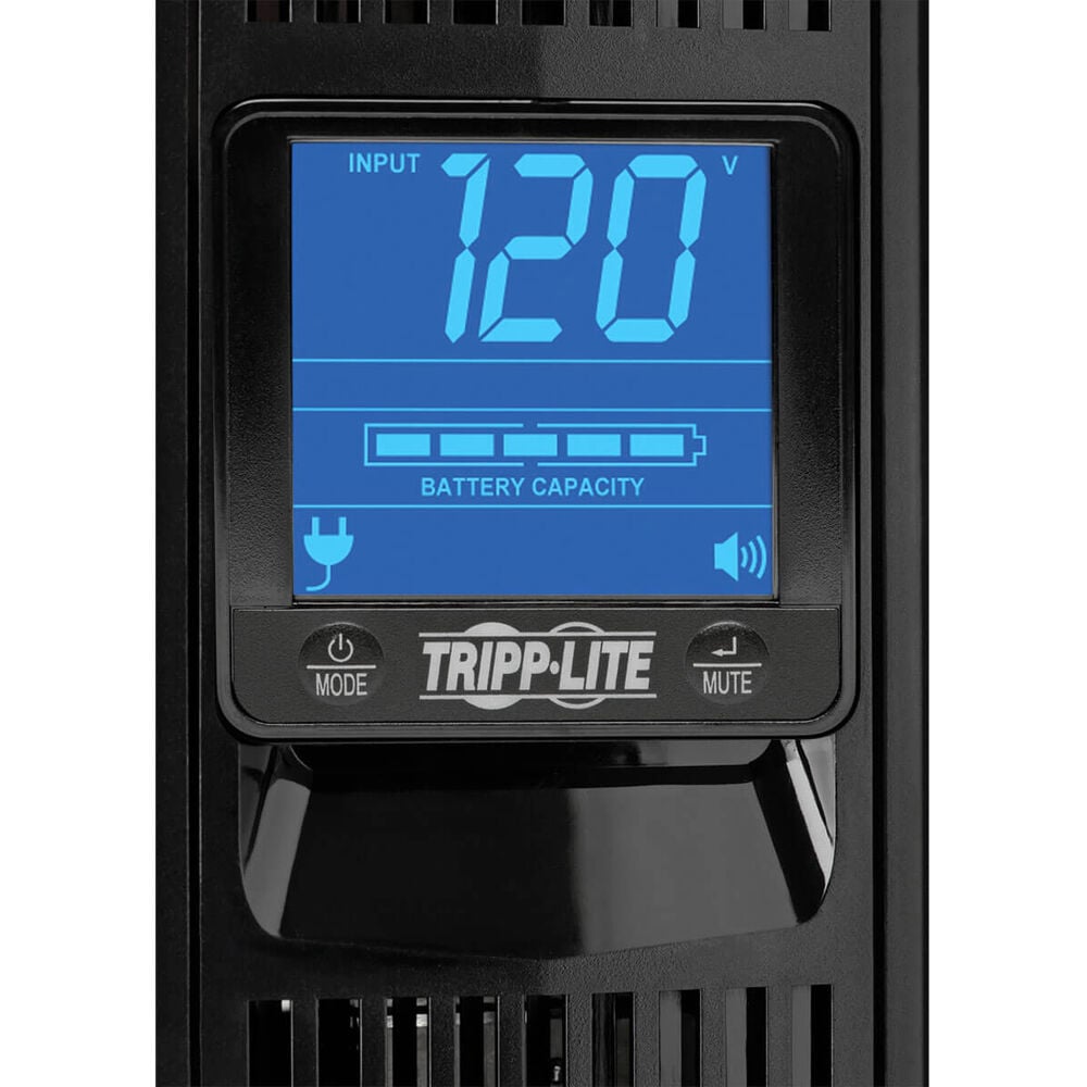 TRIPPLITE SMART1500LCD 1500 Va Ups System Smart Pro Rack/Shelf/Tower Digital Lcd Line Ia 120V