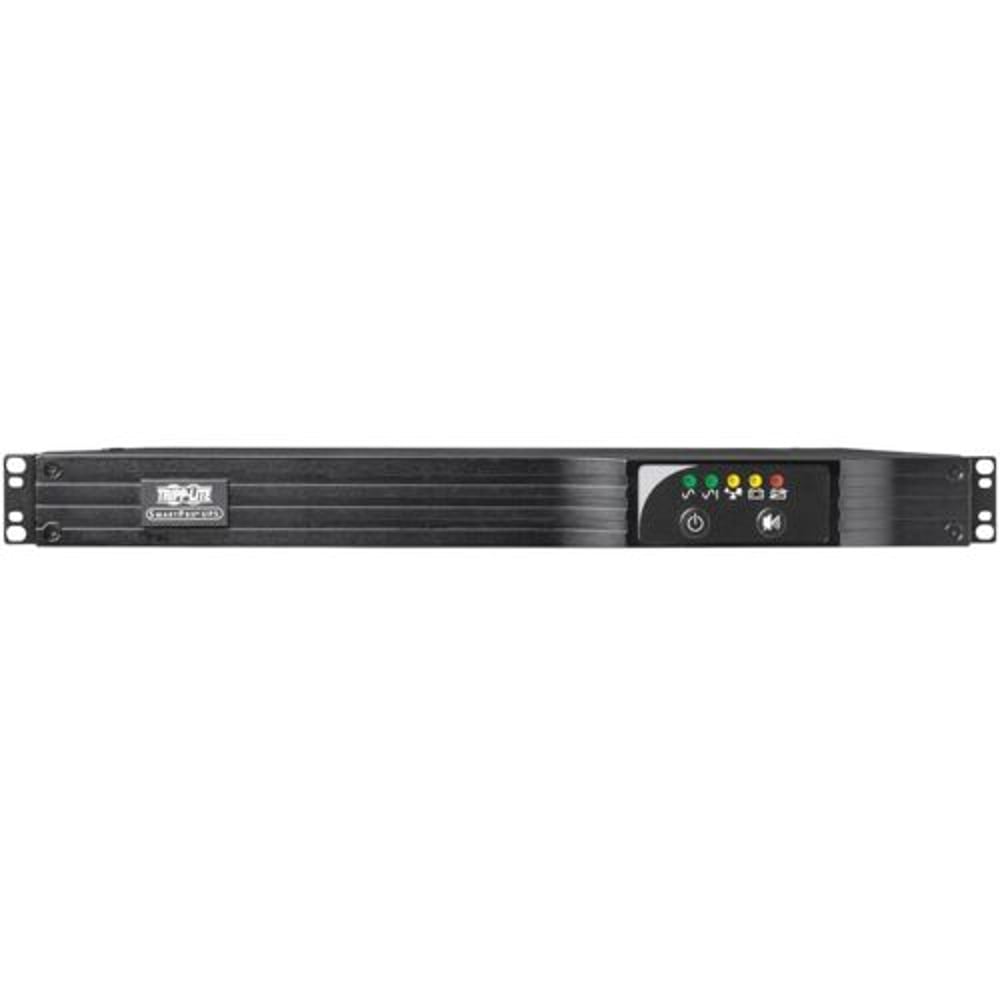 TRIPPLITE SMART500RT1U 500Va Ups System Rack/Tower 7 Outlet, 1 Rs232, 1 Usb Snmp Slot