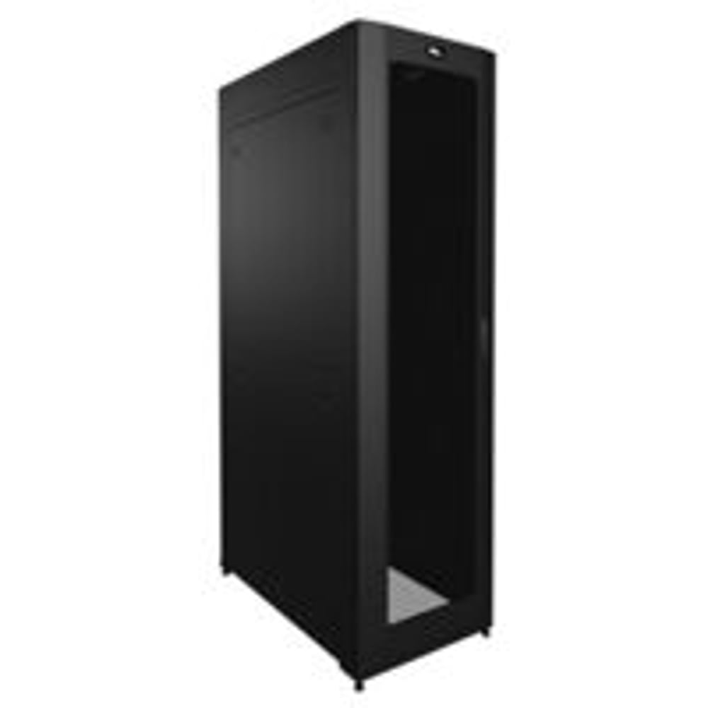 Middle Atlantic SNE24D-4536-P1 24"W, 45Sp, 36"D Config D, F/R Passive Encl, Bk