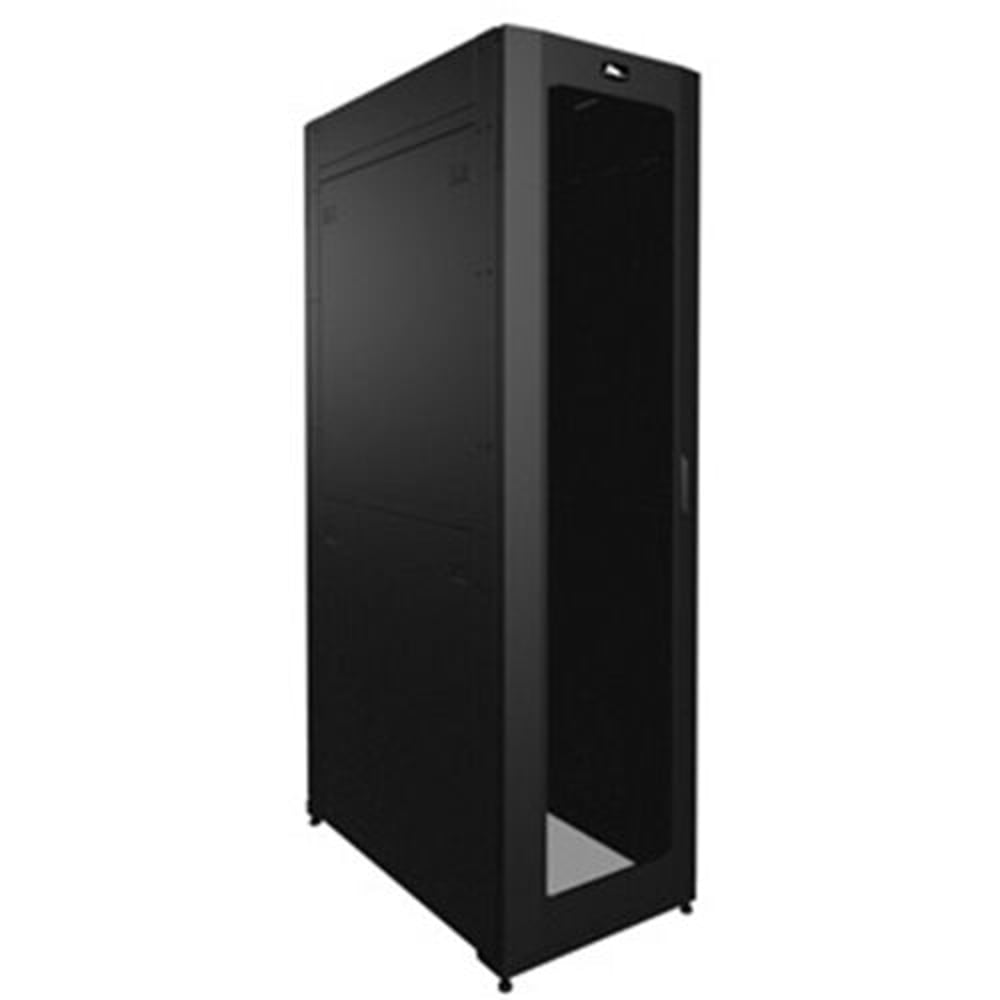 Middle Atlantic SNE24D-4548-P1 24"W, 45Sp, 48"D Config D, F/R Passive Encl, Bk