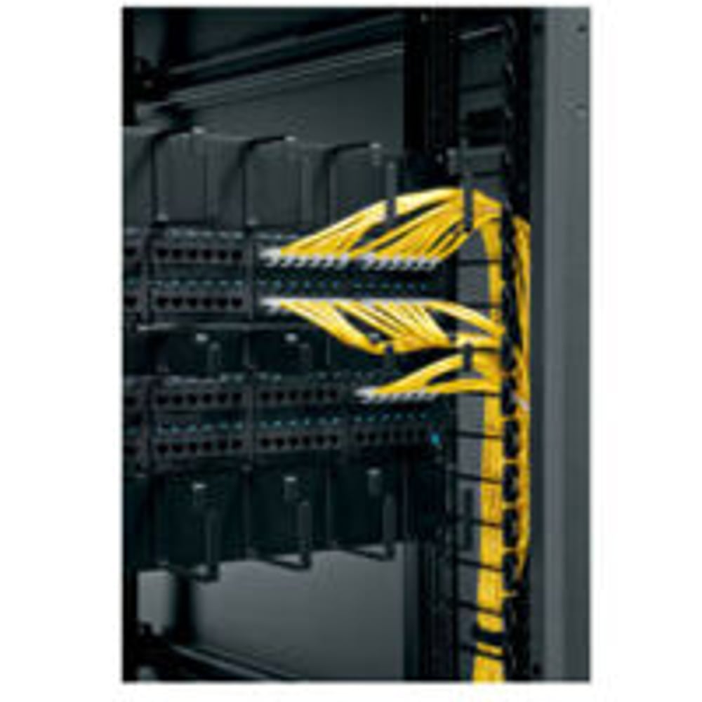 Middle Atlantic SNE-IVCMF-45 44Sp, Vert 4"Plastic Finger, 1Side, For Sne