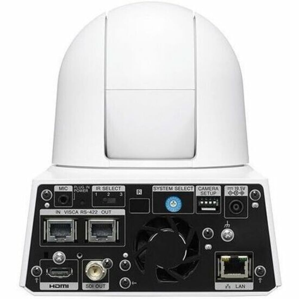 Sony SRGA40/W 4K PTZ Camera, 20x Optical zoom, Built-In AI, White