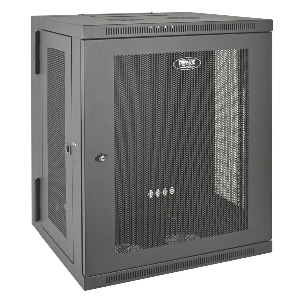 TRIPPLITE SRW15US 15U Wall Mount Rack Enclosure Server Cabinet Hinged Wallmount