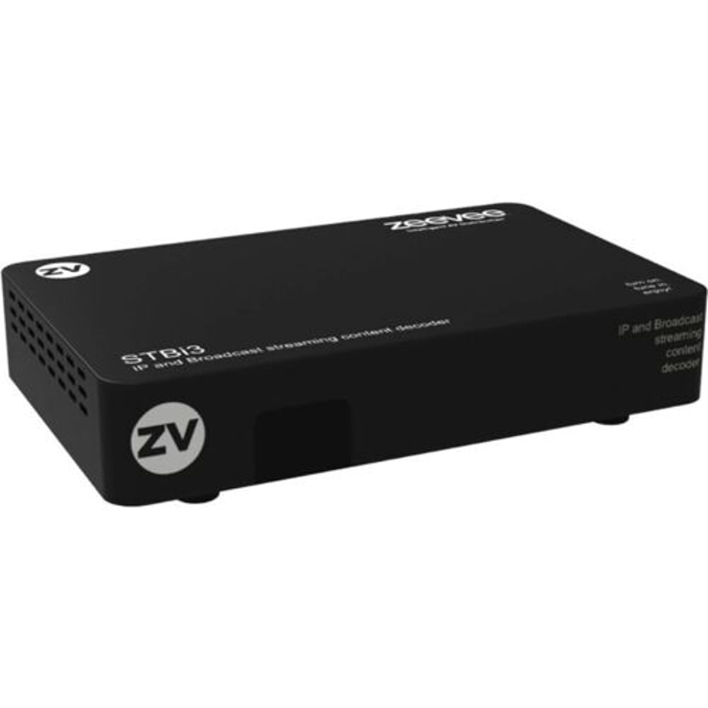 ZEEVEE ZEE-STBI3 Ip Decoder Supporting H.264 Udp & Rtp Steams Via 100Mb/Copper W Hdmi Out