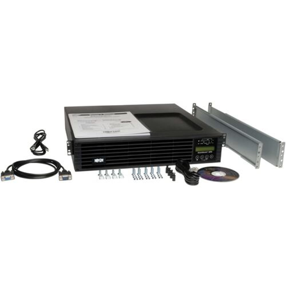TRIPPLITE SU1500RTXLCD2U 1500Va 1350W Ups Smart Online Rackmount Lcd 100V-120V Usb 2Urm
