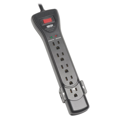 TRIPPLITE SUPER725B Surge Protector Power Strip 7 Outlet 25 Ft Cord Black 2160