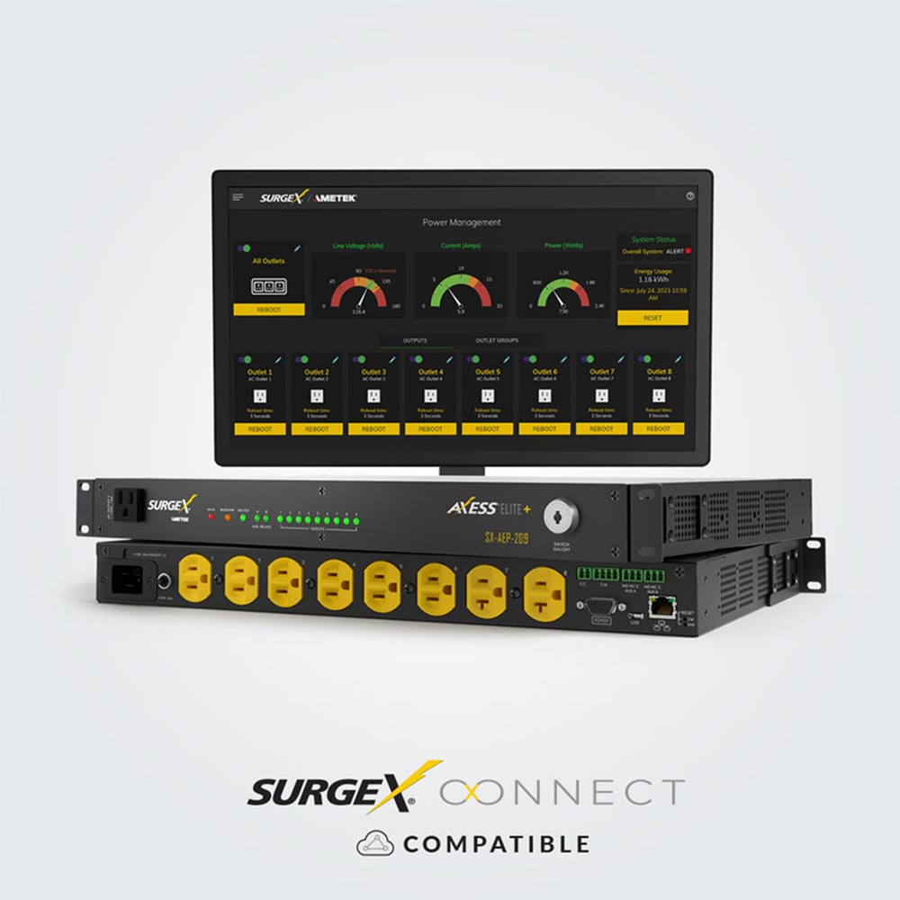 SurgeX SX-AEP-209 Ip Connected Surge Eliminator And Power Conditioner