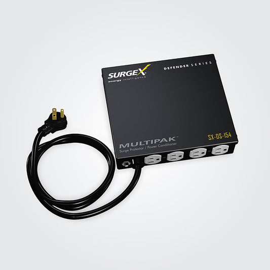 SurgeX SX-DS-154 Defender Series MultiPak Surge Suppressor & Power Filter