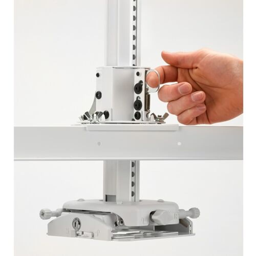 Chief SYSAUW System, Susp Ceiling Proj 0-12", White