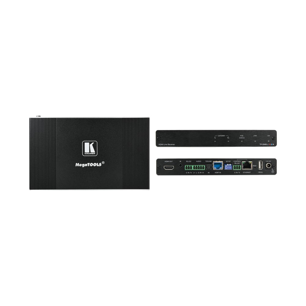 Kramer 50-00010290 4K60 4:4:4 Eth/Rs232/Ir & Audio Extended?Reach Hdbt Poe Tx