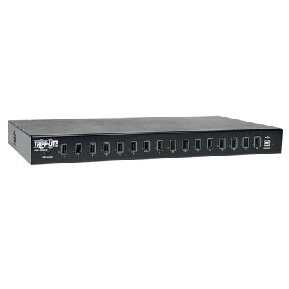 TRIPPLITE U280-016-RM 16-Port Usb Sync Charging Hub Tablet Smartphone Ipad Iphone Taa