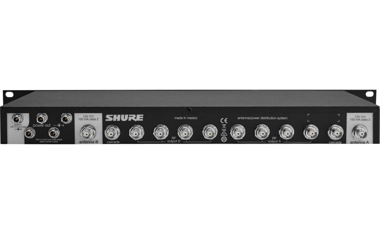 Shure UA844+V Antenna Distribution System back