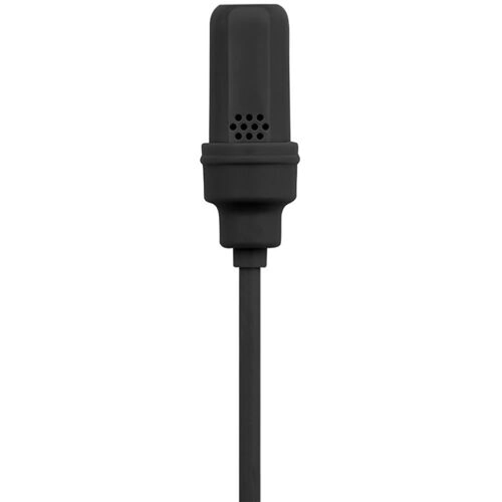 Shure UL4B/C-XLR-A Uniplex Lapel Mic, Blk, Xlr