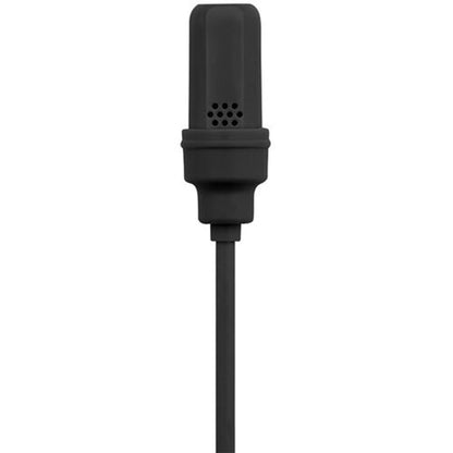 Shure UL4B/C-XLR-A Uniplex Lapel Mic, Blk, Xlr