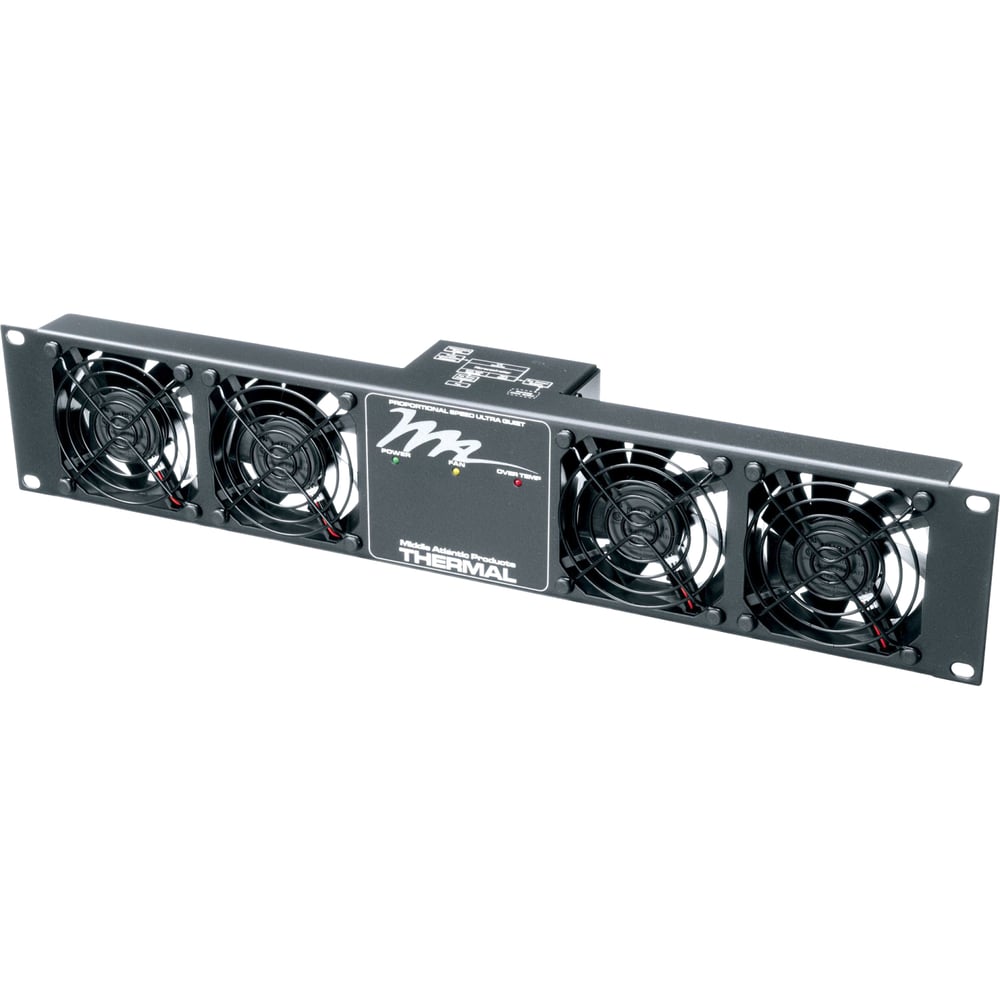 Middle Atlantic UQFP-4 Ultra Qfp 4 Fan Led
