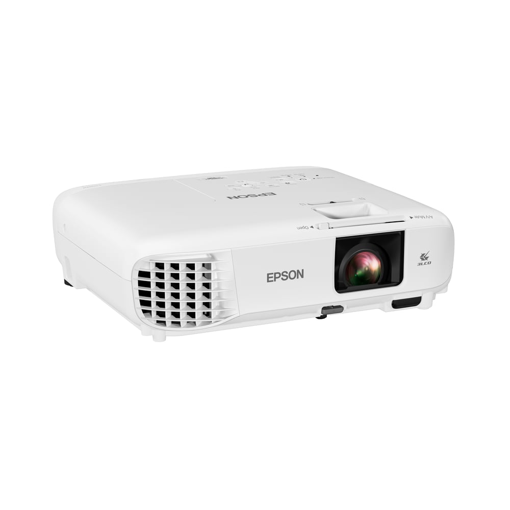Epson V11HA03020 Powerlite 118 Projector, Xga, 3800 Lumens, 3Lcd