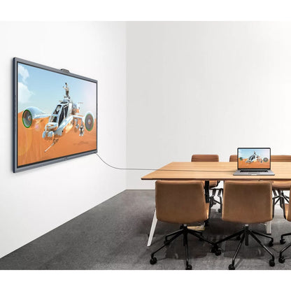 MAXHUB V8630 Viewpro Series 86" All-In-One Conference Ifp, 4K, 2 Cam, 8 Mics, 2 Spk