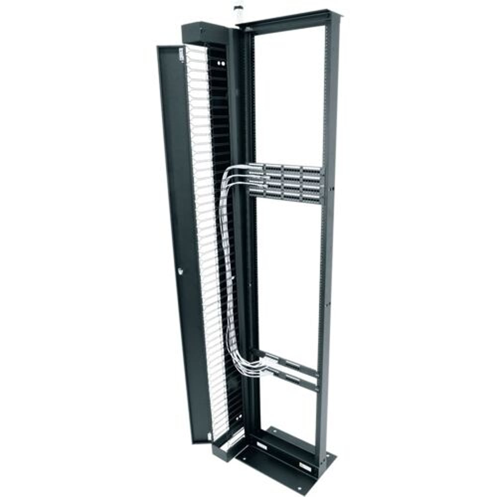 Middle Atlantic VCD-10-51-SC 51Sp 10"Single Cable Duct W/Door