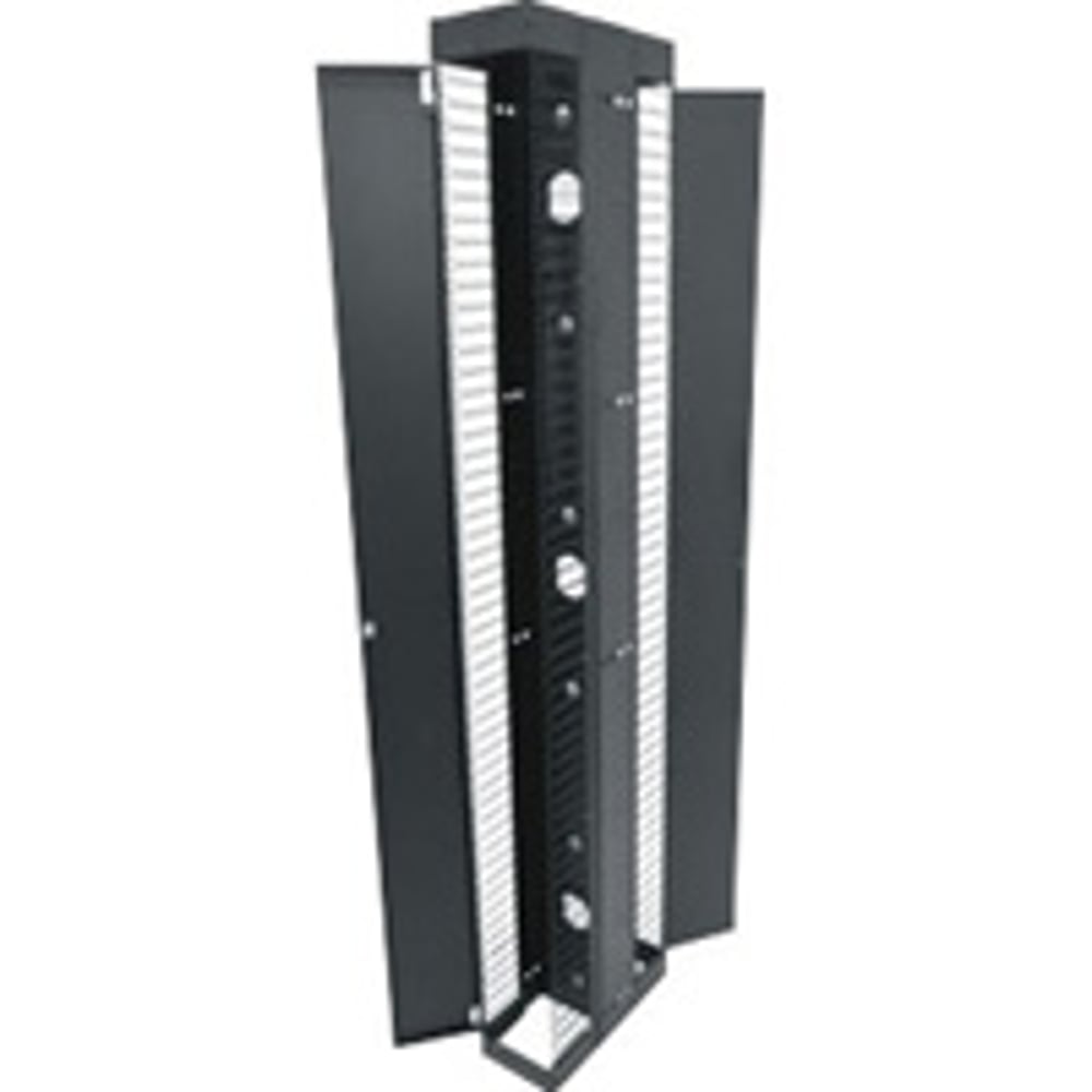 Middle Atlantic VCD-6-45-DC 45Sp 6" Dual Cable Duct W/Doors