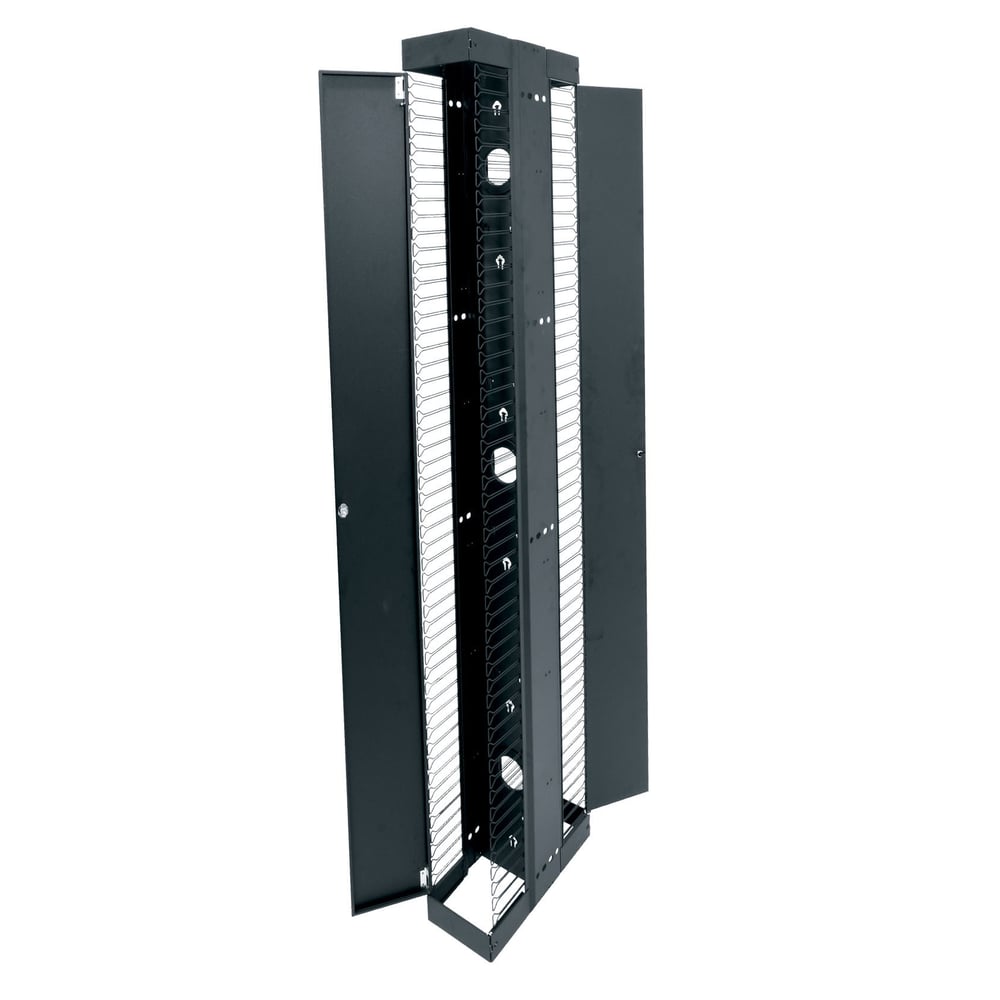 Middle Atlantic VCD-6-45-SC 45Sp 6" Single Cable Duct W/Door