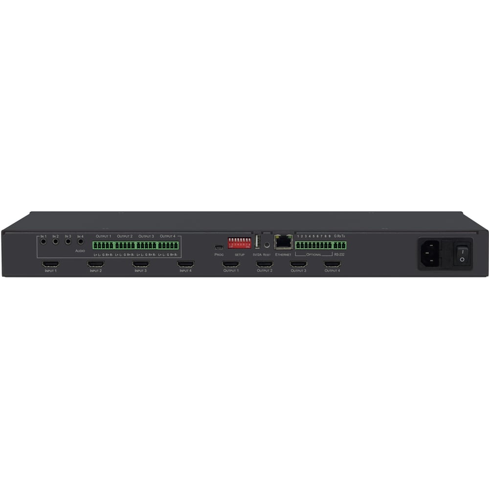 Kramer 20-04400030 4X4 4K Uhd Hdmi And Audio Matrix Switcher