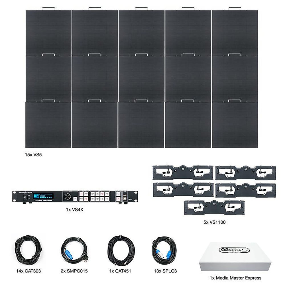 ADJ VS5 5X3 15 Pcs Vs5 Video System