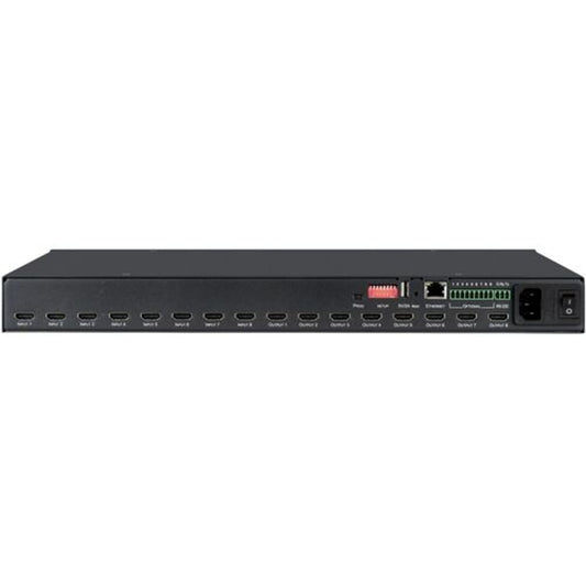 Kramer 20-00018330 8X8 4K Hdr Hdcp 2.2 Matrix Switcher With Digital Audio Routing