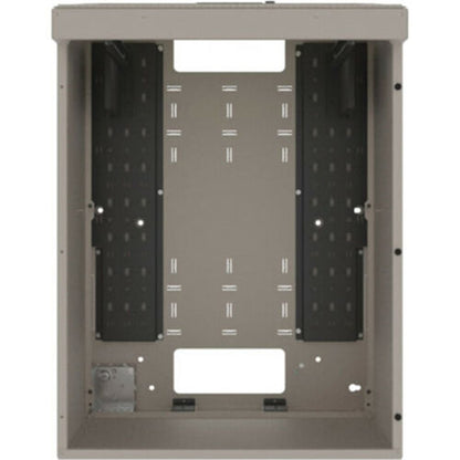 Middle Atlantic VWM-PD-6-36K-PW 6Sp.Low Profile Wall Rack, Plexi Top, Putty