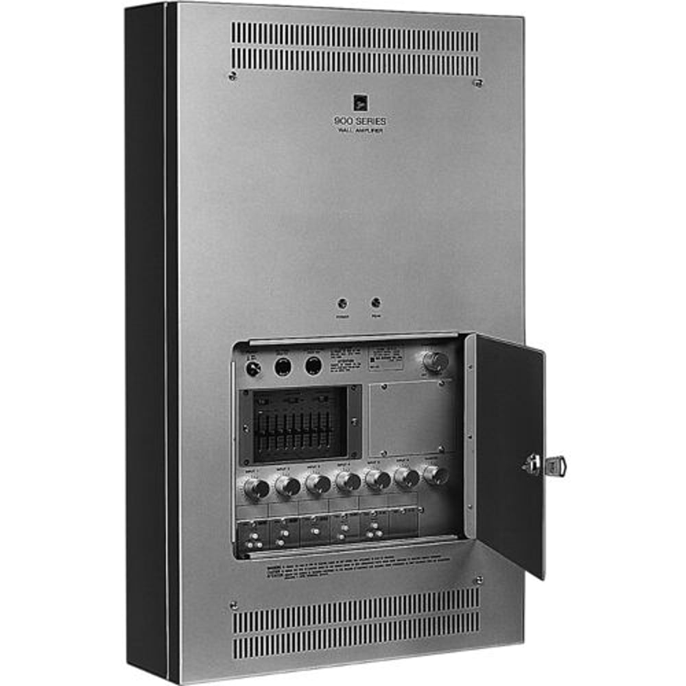 TOA W-912A UL In-Wall Mixer/Amp 120W 6 Module Ports Expandable To 8 Ports W/ We-2
