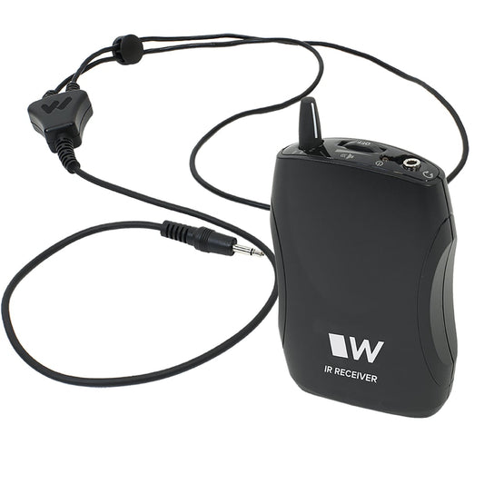 Williams AV WIR RX22-4N-NKL Body-Pack 4-Channel Infrared Receiver