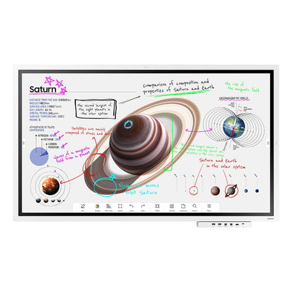 Samsung WM55B 55In Flip Pro All-In-One Digital Flipchart Collaborative Display