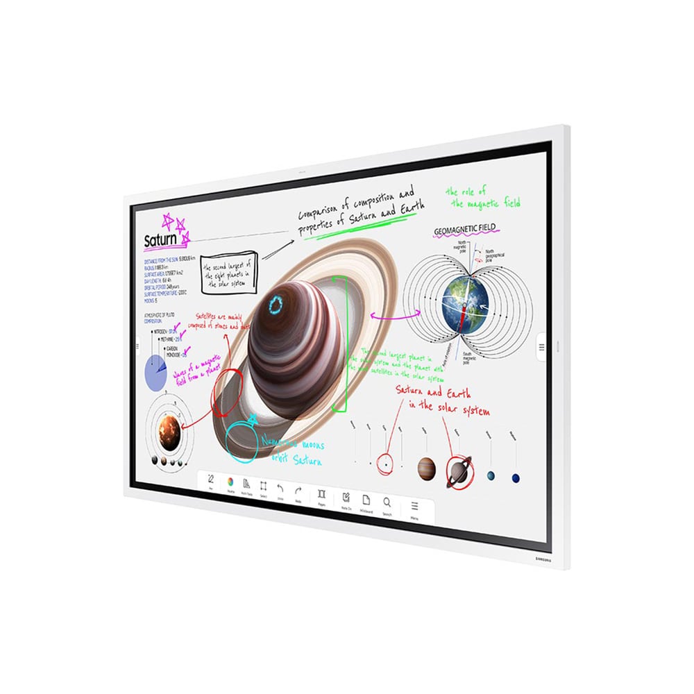Samsung WM55B 55In Flip Pro All-In-One Digital Flipchart Collaborative Display