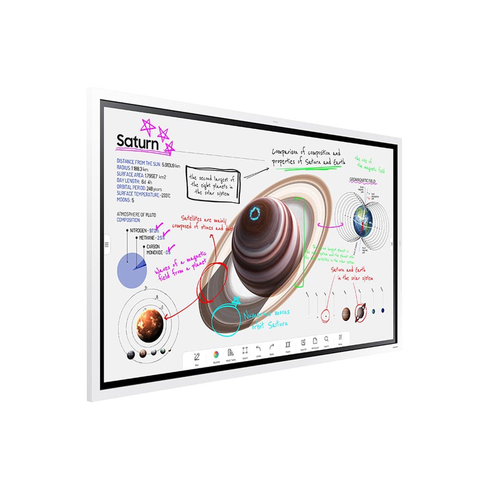 Samsung WM55B 55In Flip Pro All-In-One Digital Flipchart Collaborative Display