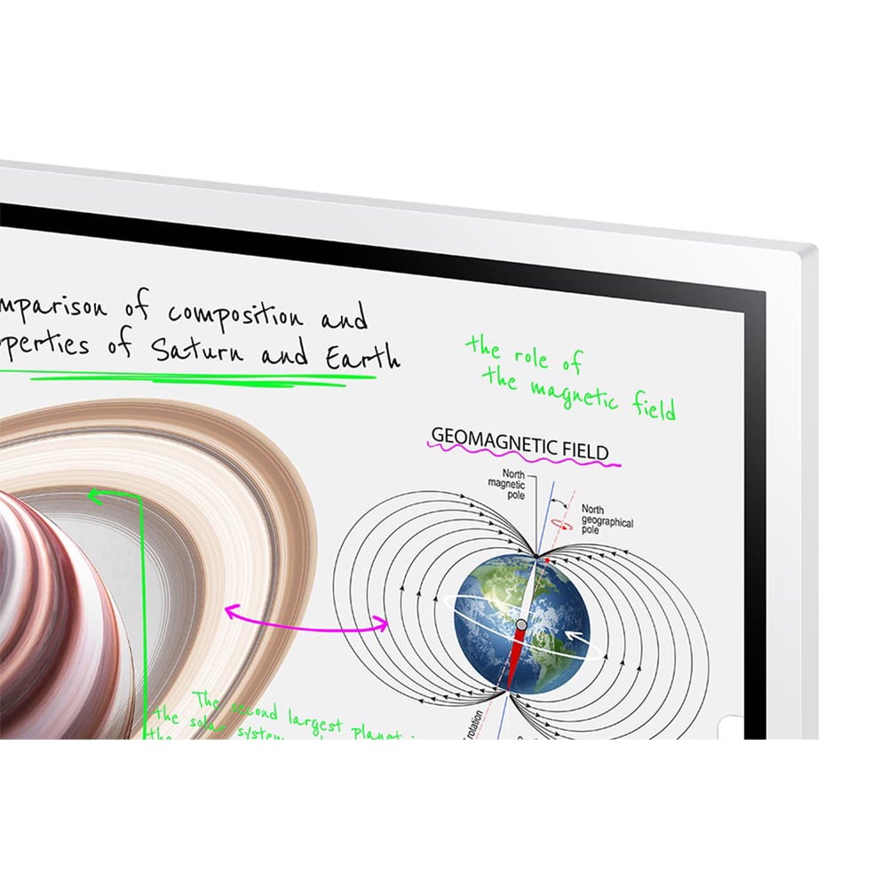 Samsung WM55B 55In Flip Pro All-In-One Digital Flipchart Collaborative Display