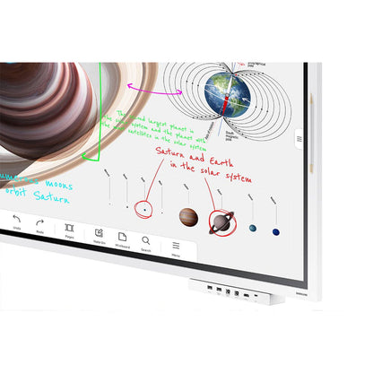 Samsung WM55B 55In Flip Pro All-In-One Digital Flipchart Collaborative Display
