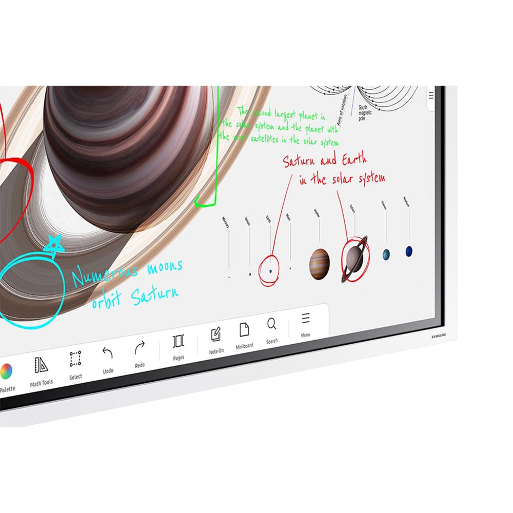 Samsung WM55B 55In Flip Pro All-In-One Digital Flipchart Collaborative Display