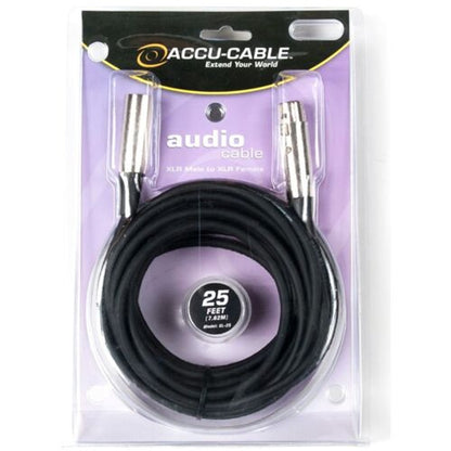 ADJ XL25A 25Ft Microphone Cable