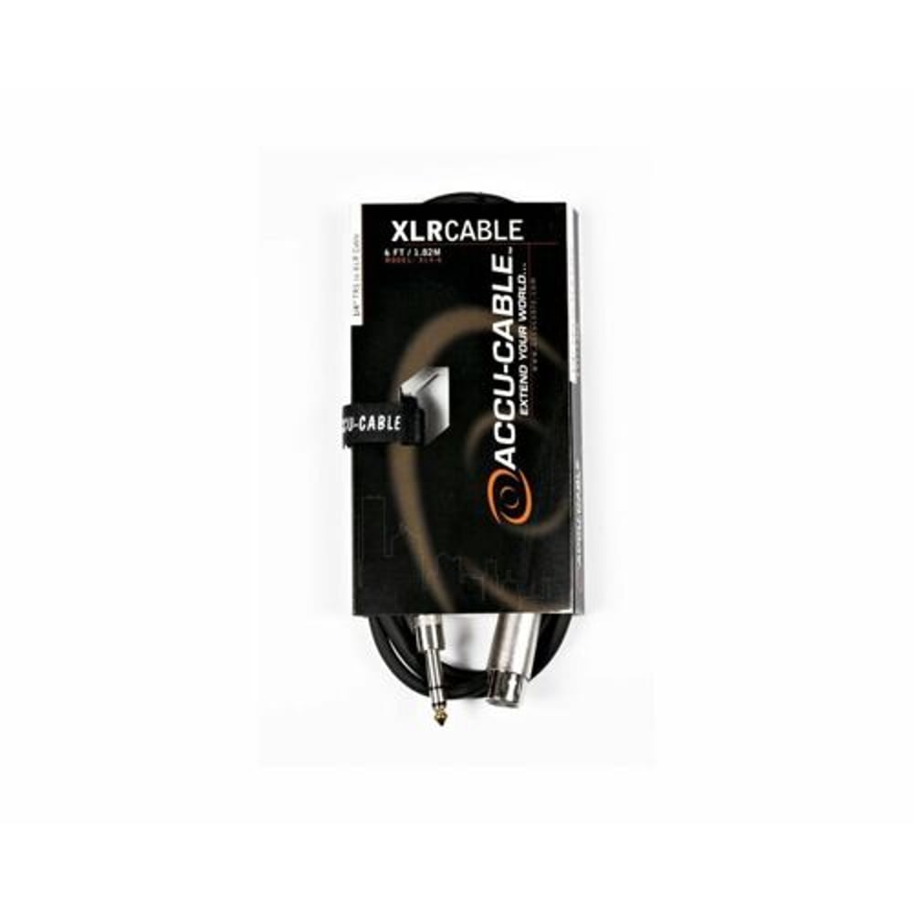 ADJ XL4-6 .25 Trs To Xlr 6