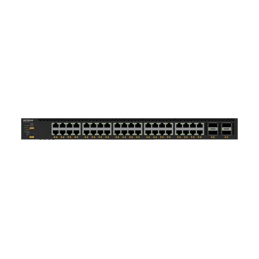 NETGEAR XSM4344C-100NES M4350-40X4C Managed Switch 40X10G/Multi-Gig Poe++ And 4Xqsfp28 100G