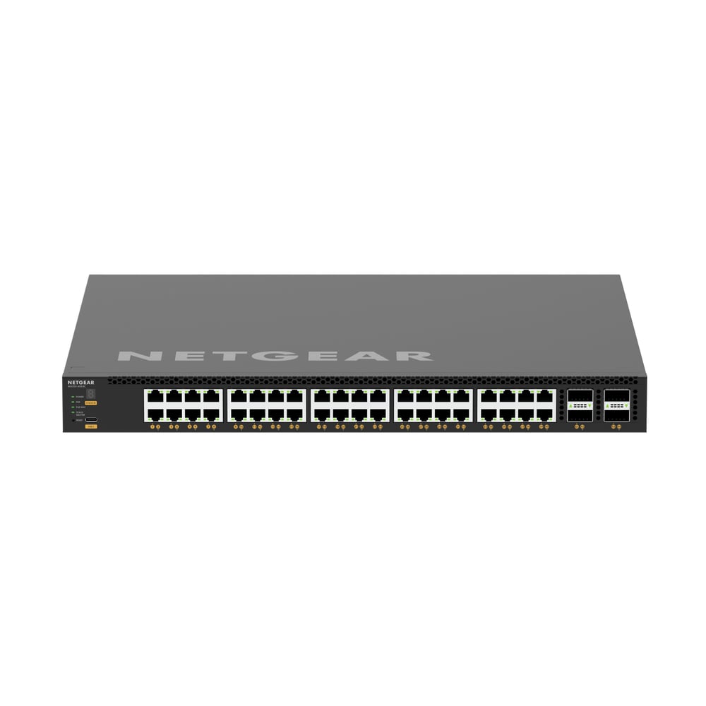 NETGEAR XSM4344C-100NES M4350-40X4C Managed Switch 40X10G/Multi-Gig Poe++ And 4Xqsfp28 100G