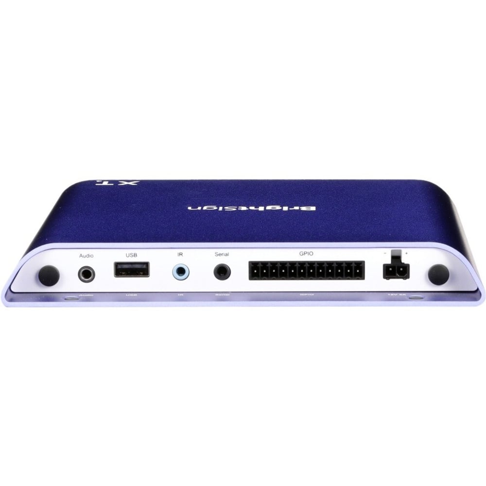 Brightsign XT1144-T Taa Compliant 4K Enterprise Html5 Media Player Poe+ (Gov Only)